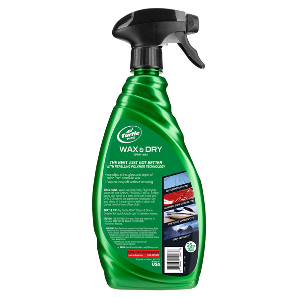 Wax & Dry Spray Car Wax 26 FL OZ