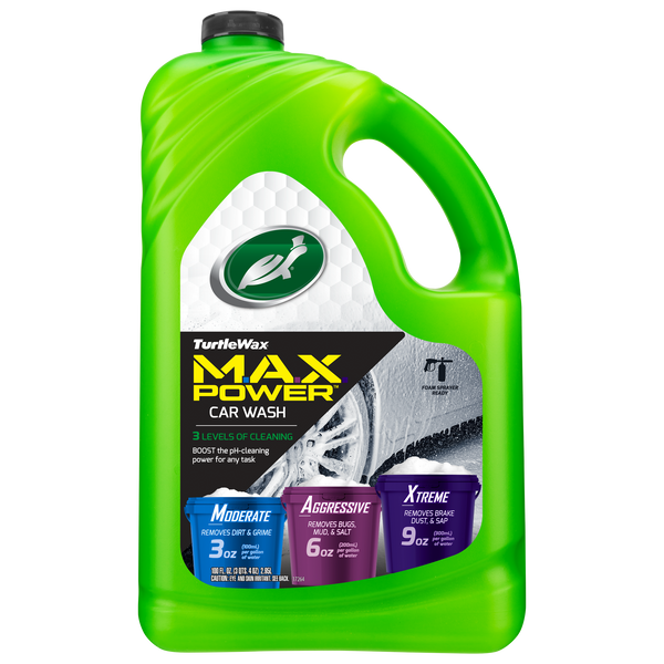 MAX POWER CAR WASH SOAP 100 FL OZ